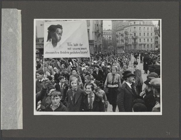 Fotoalbum "1. Mai 1936, Zürich