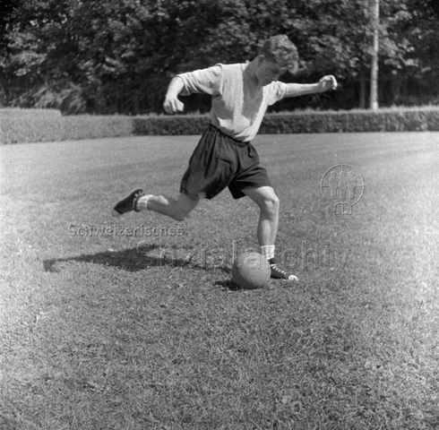 Fussballspieler, um 1960