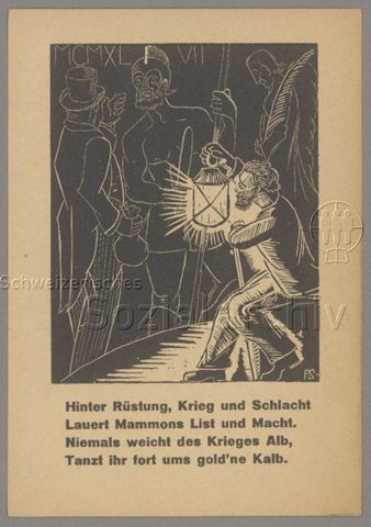 Hinter Rüstung, Krieg und Schlacht