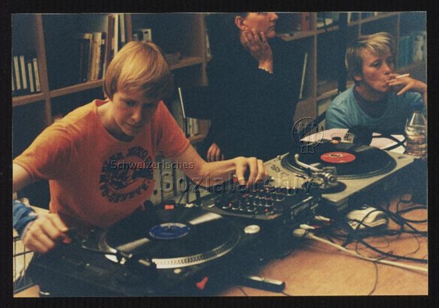 Susanne Sauter als DJ