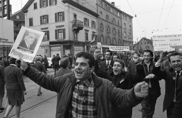 1. Mai in Zürich, 1967