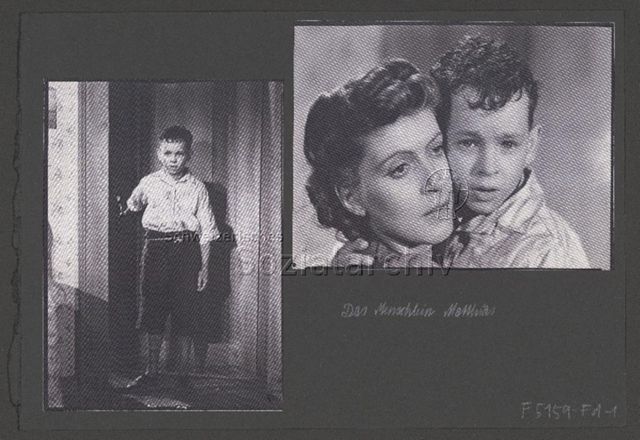 "Das Menschlein Matthias" (1941, Rorschach, Zürich und/oder Bezirk Vorderland Appenzell AR) – Röbi Rapp als "Matthias"