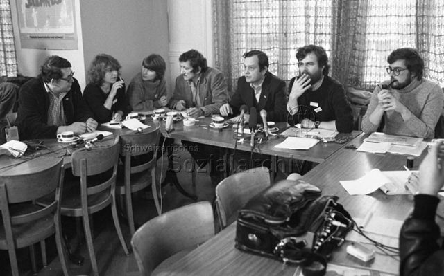 Konferenz der Exil-Solidarność in Zürich, Dezember 1981