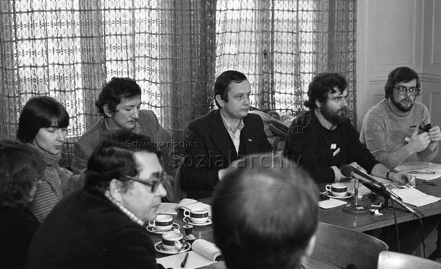 Konferenz der Exil-Solidarność in Zürich, Dezember 1981
