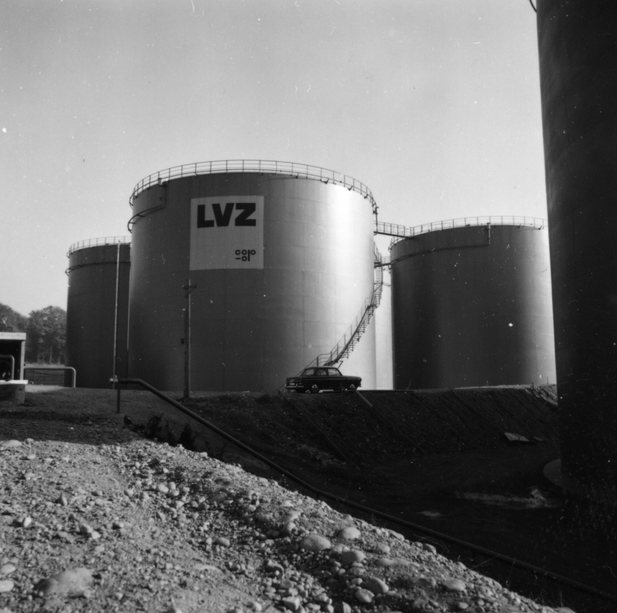 Tankanlage Niederhasli des Lebensmittelvereins Zürich 1969