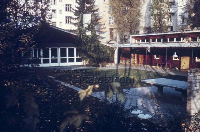 "Wipkingen" - Ansicht der Freizeitanlage; 1969