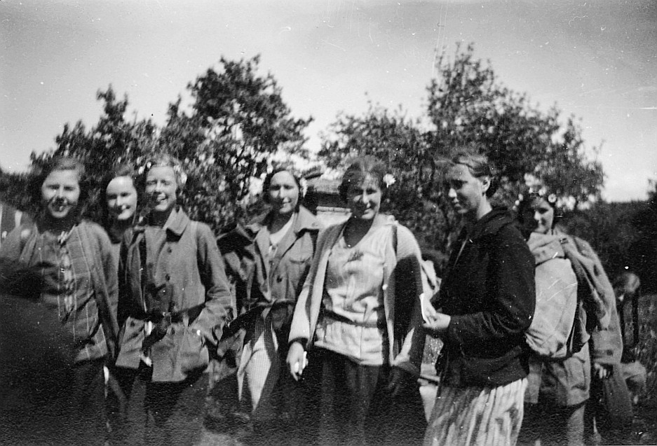 Wandervogel-Landsgemeinde in Agasul - Gruppenporträt Wandervögel (1927)