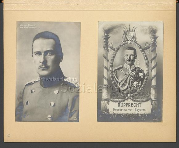 Fotoalbum "Grenzbesetzung 1914-1918