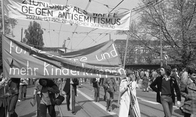 1. Mai 1976 in Zürich