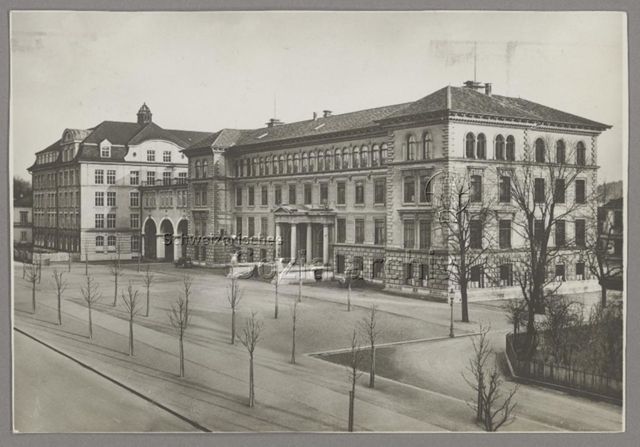 Technikum Winterthur (Poststempel: 12.08.1938)