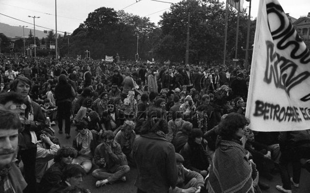 Jugenddemonstration Ende Juni 1980, [Zürich]