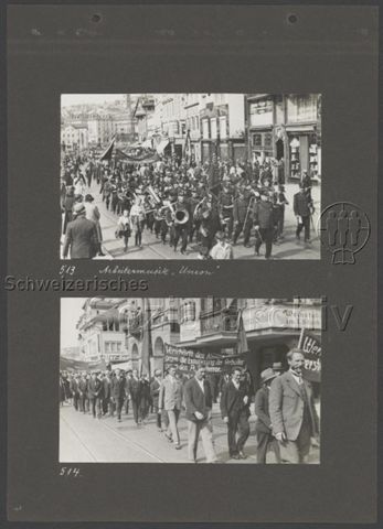 Fotoalbum "1. Mai 1932, Zürich
