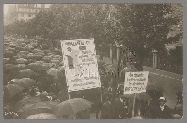 Konfektionsschneiderstreik 1930