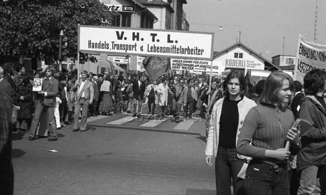 1. Mai 1976 in Zürich