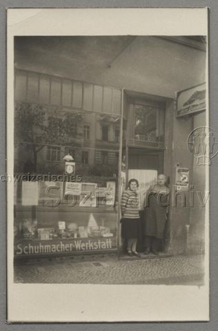 Schuhmacher-Werkstatt
