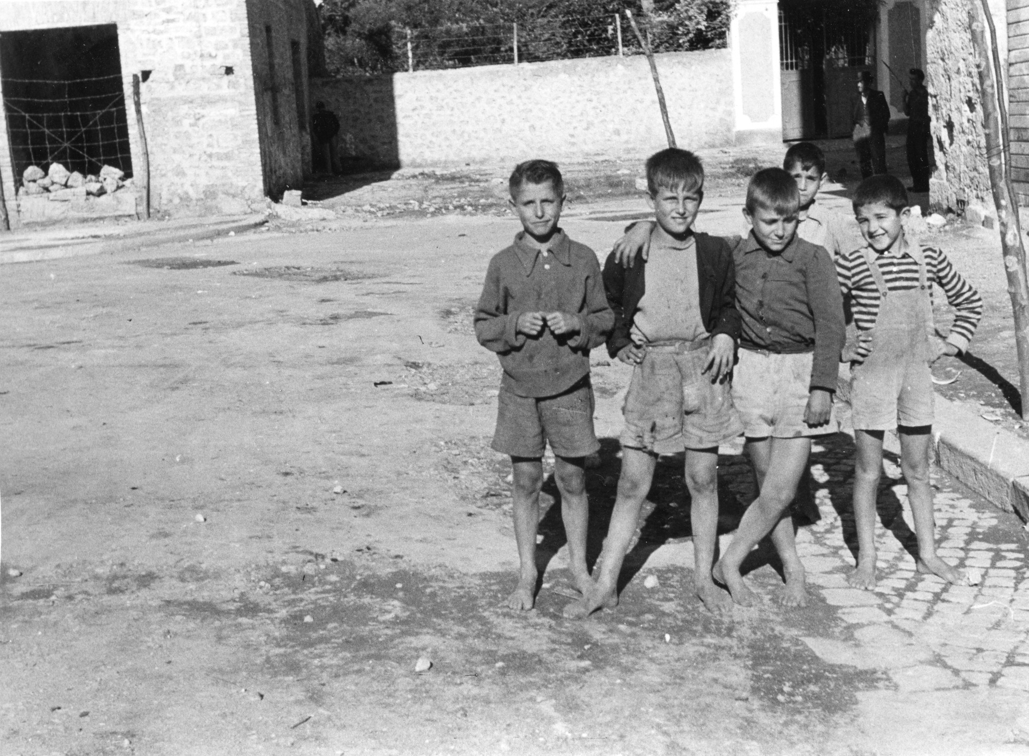 "Italienreise, Oktober 1946. Formia: Vagabundenkinder"