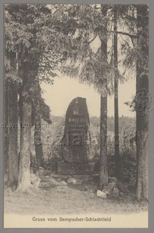 Gruss vom Sempacher-Schlachtfeld