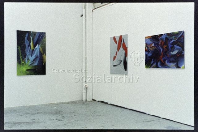Ausstellung "Aspects of Graffiti", Rote Fabrik / Shedhalle