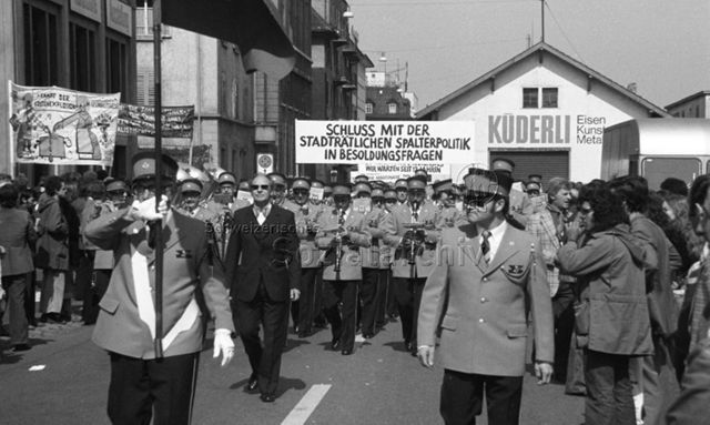 1. Mai 1976 in Zürich