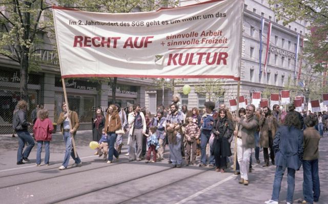 1. Mai 1980 in Zürich