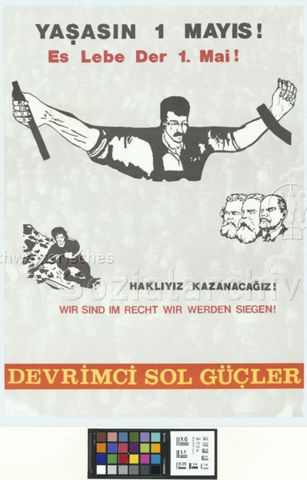 yaşasın 1 Mayis! Es lebe der 1. Mai!