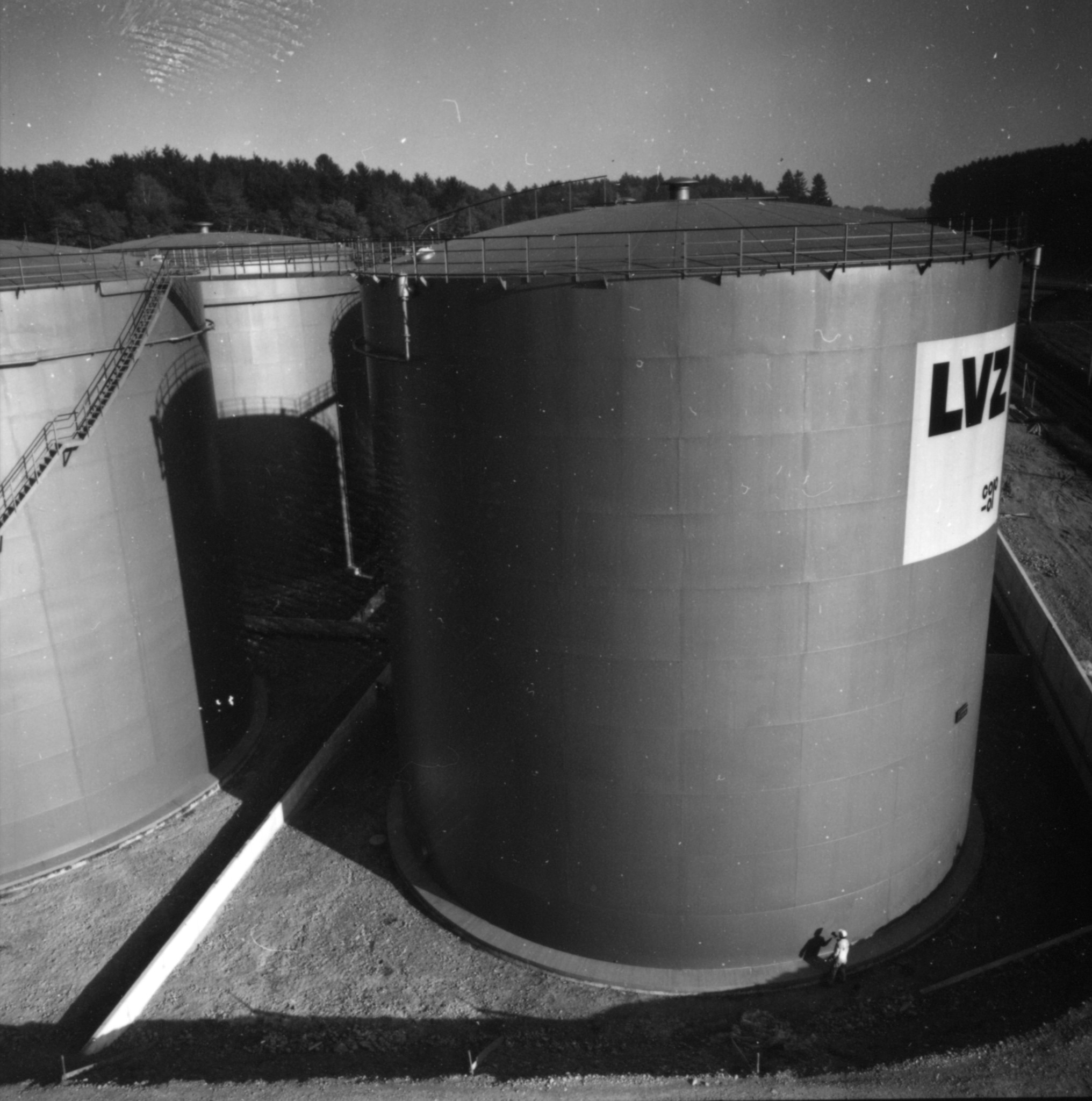 Tankanlage Niederhasli des Lebensmittelvereins Zürich 1969