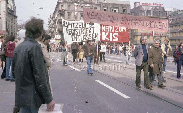 1. Mai 1980 in Zürich