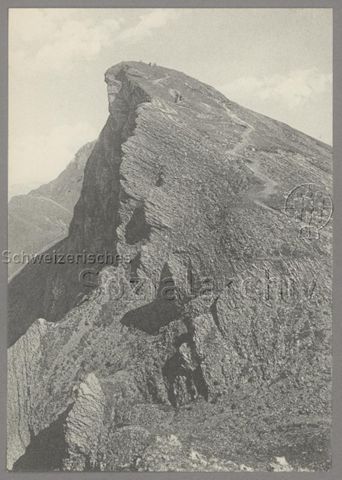 Gipfel des Lauberhorns (2475 m)