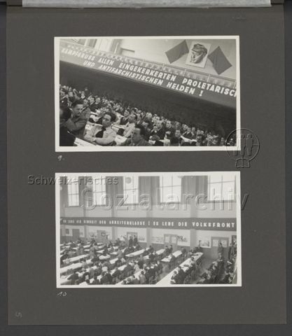 Fotoalbum "KPS Parteitag, 30.05., 31.05. und 01.06.1936/SPS Parteitag 07.06.1936, Volkhaus und Limmatplatz Zürich