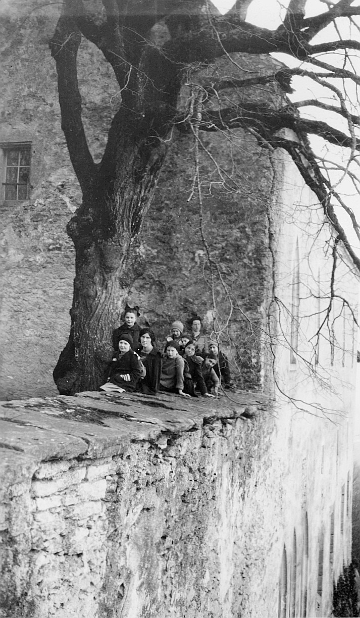 Gruppenporträt "Meitli" der Wandervogel-Ortsgruppe Aarau (1921)