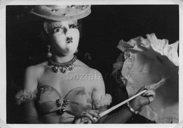 Maskenball im "Kreis" - ca. 1942-1947