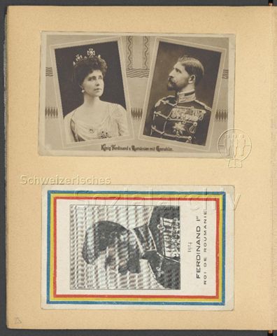 Fotoalbum "Grenzbesetzung 1914-1918