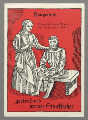 Frau Gertrud: 'Stimm für mich, Werner