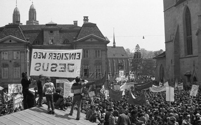 1. Mai 1976 in Zürich