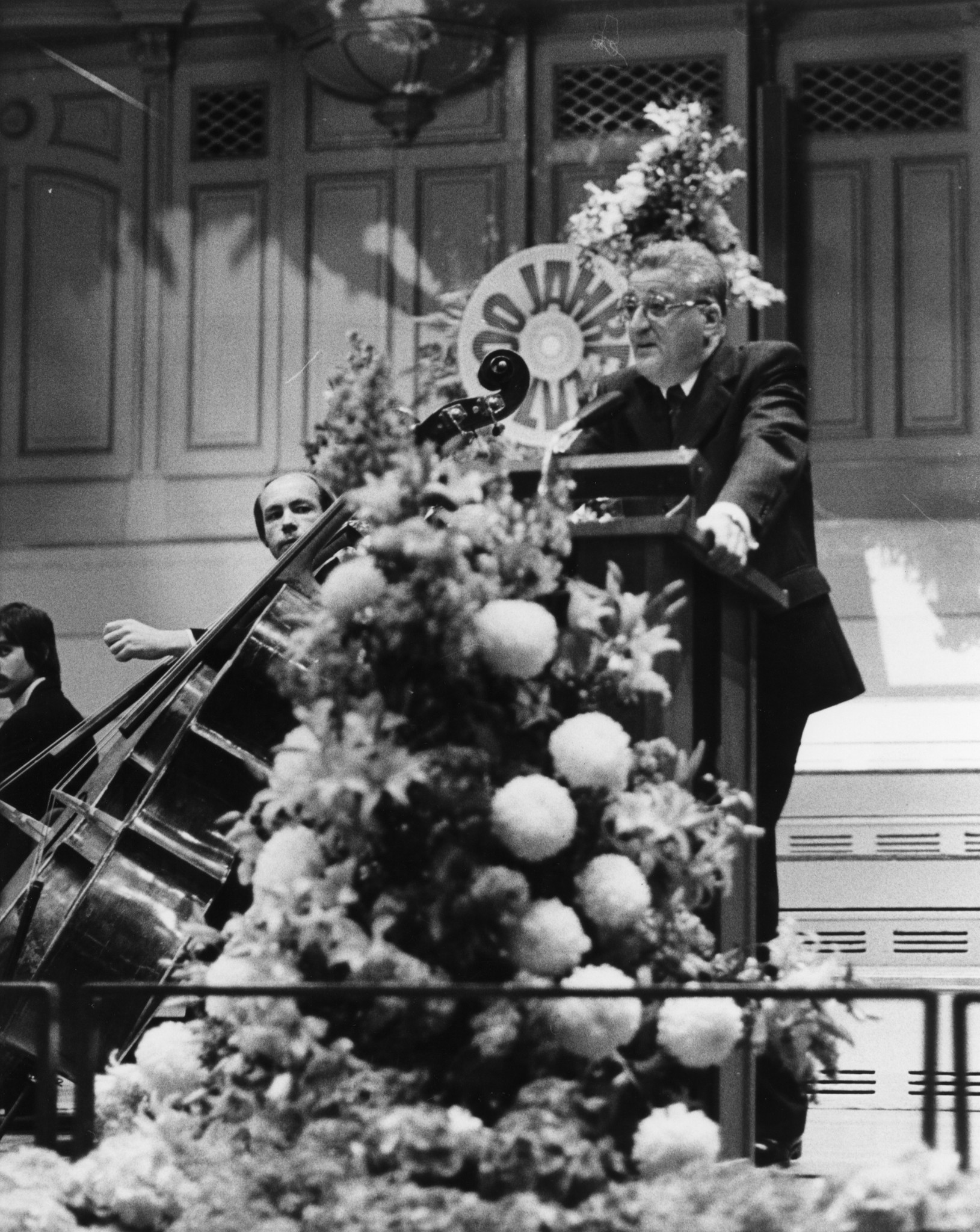 Jubiläum 100 Jahre Lebensmittelverein Zürich 1978: Festredner