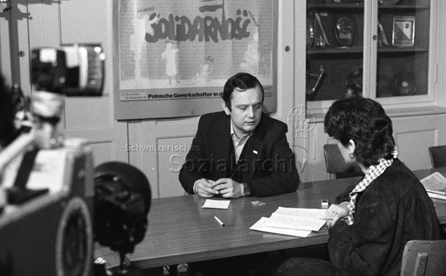 Konferenz der Exil-Solidarność in Zürich, Dezember 1981