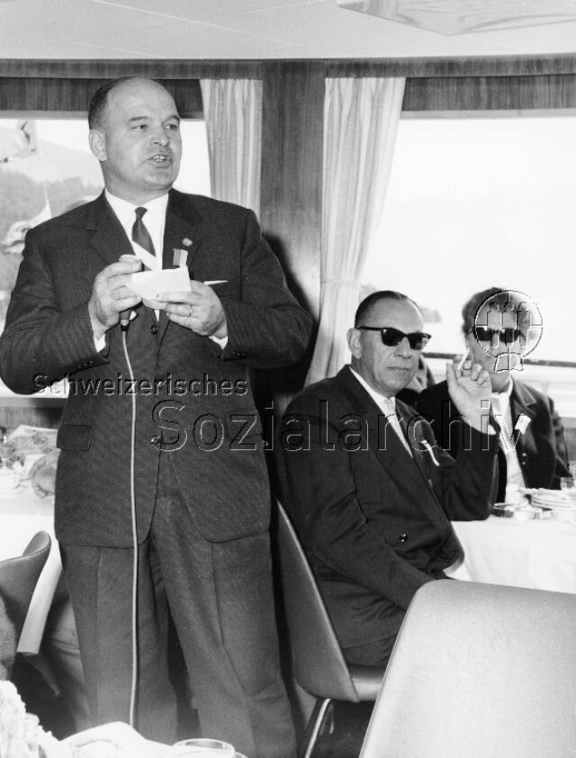 125 Jahre Holzarbeiter Zürich SBHV: Ausflug und Festessen (1. Juni 1964) - Rede