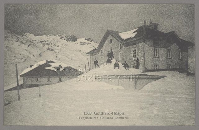 1363 Gotthard-Hospiz. Propriétaire: Gottardo Lombardi
