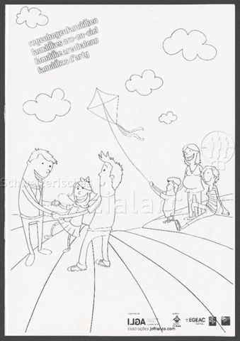 "regenbogenfamilien – families arc-en-ciel – familie arcobaleno – familias d'artg" – Zeichnungen von Regenbogenfamilien (um 2020)