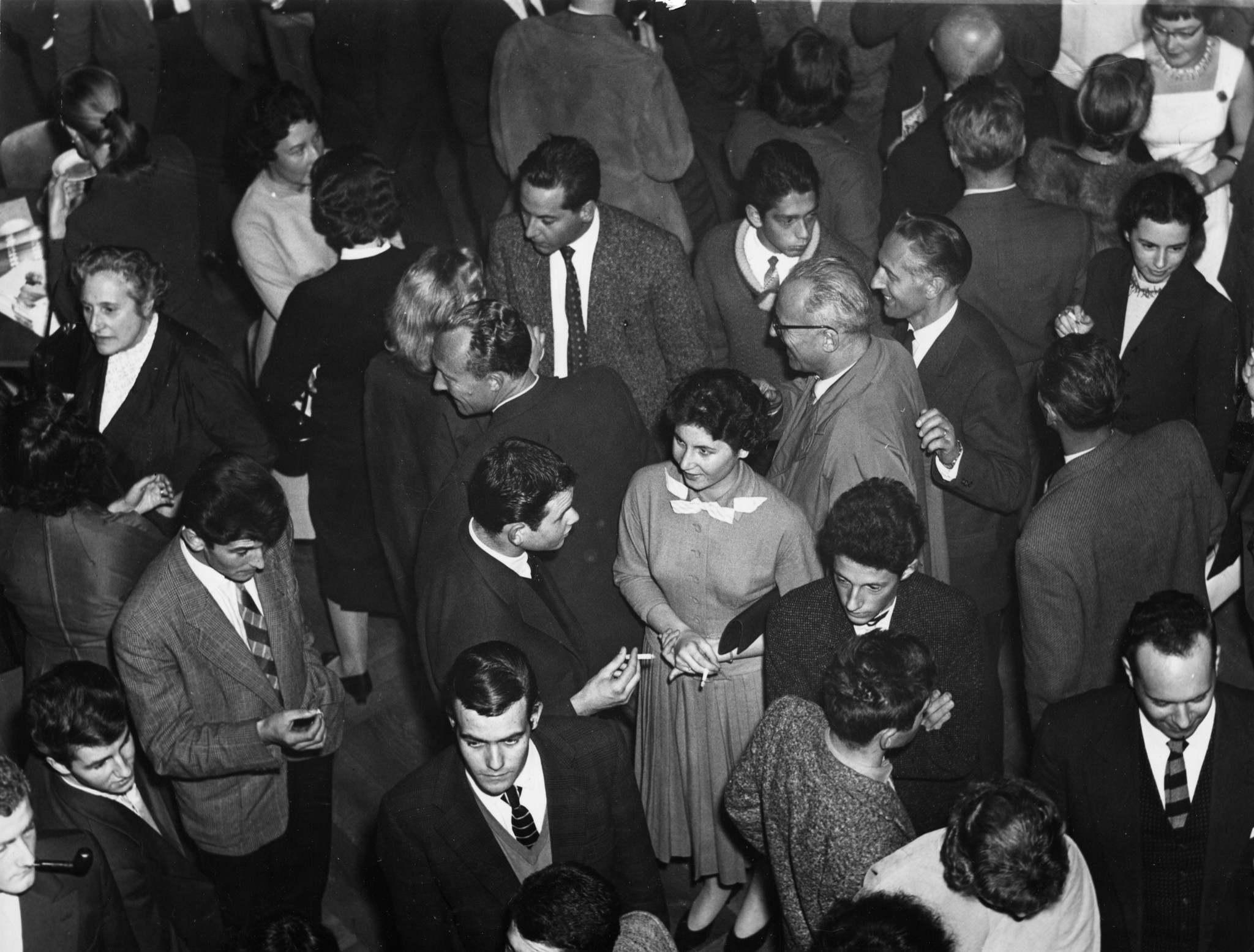 Teilnehmer der Jubiläumsfeier 75 Jahre Lebensmittelverein Zürich, 1953