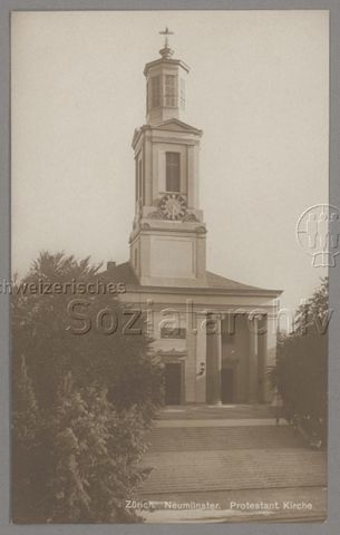 Zürich. Neumünster. Protestant. Kirche