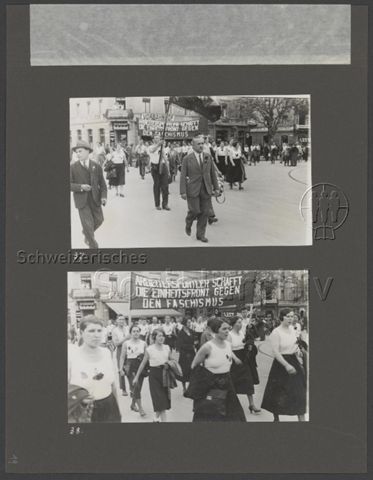 Fotoalbum "1. Mai 1933, Zürich