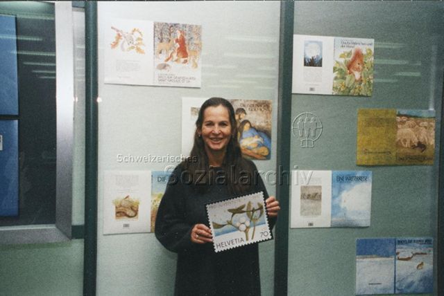 "Start DVK 97 BS Zürich - Eleonore Schmid in der Fraumünsterpost"; 20.11.1997