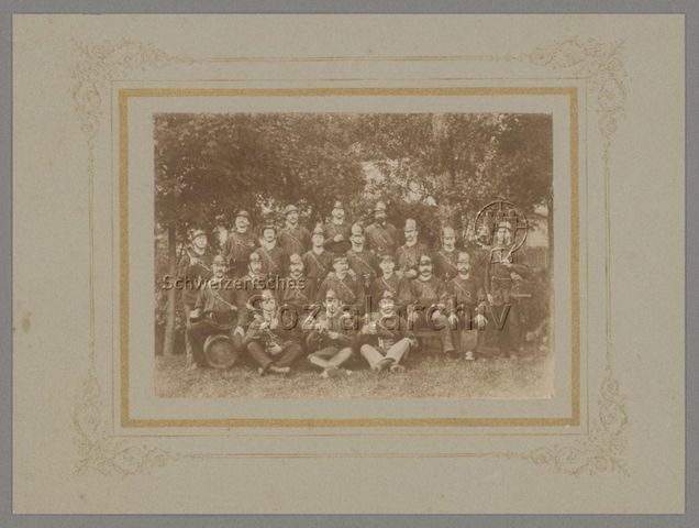 Rettungskorps, um 1890