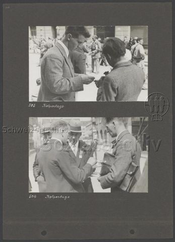 Fotoalbum "1. Mai 1932, Zürich