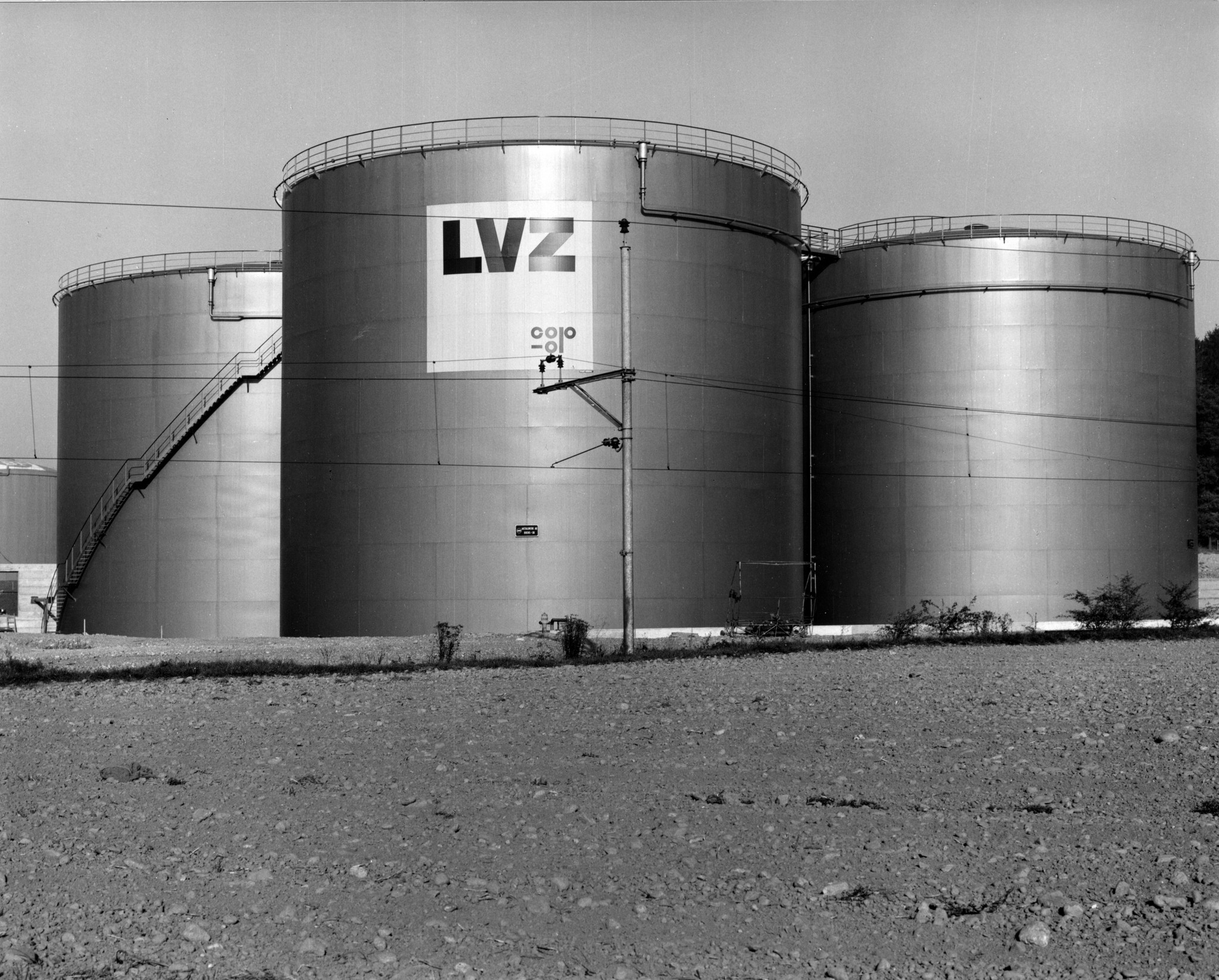 Tankanlage Niederhasli des Lebensmittelvereins Zürich 1969