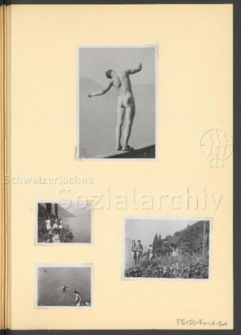 Fotoalbum Nico Kaufmann, 1928–1950 – Weekend Zugersee–Gersau, 1947