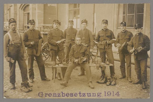 Grenzbesetzung 1914