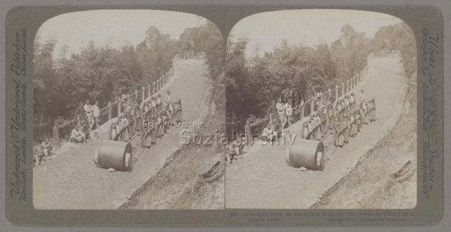 20-women team on Darjeeling highway (N.)