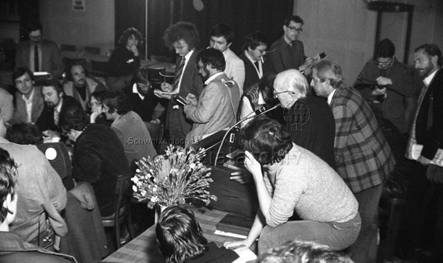 Konferenz der Exil-Solidarność in Zürich, Dezember 1981